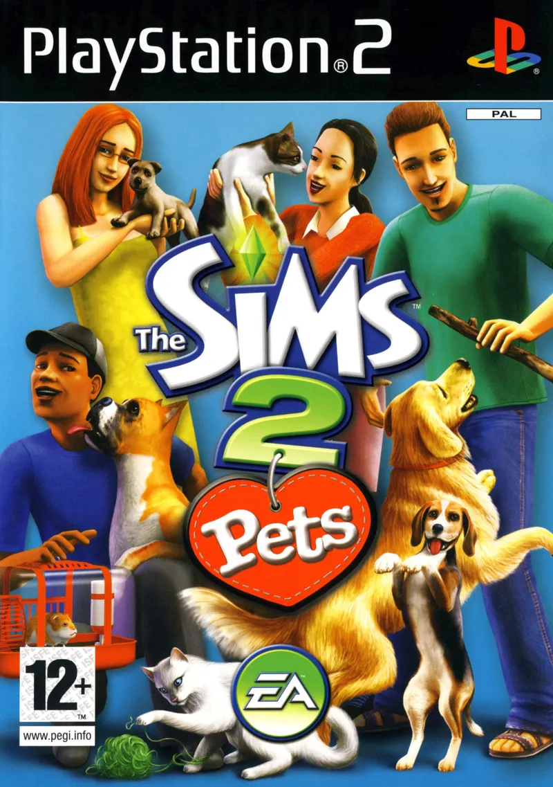 Backdrop artwork for The Sims 2: Pets