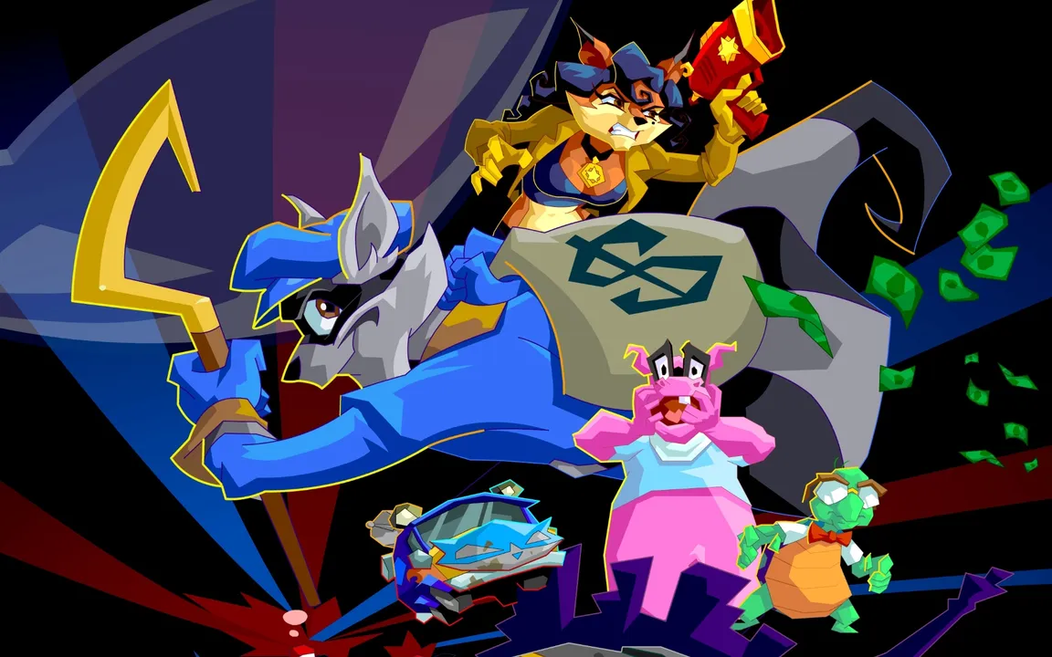 Backdrop artwork for Sly 2: Band of Thieves