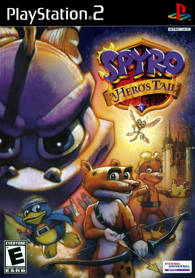 Spyro: A Hero's Tail box art
