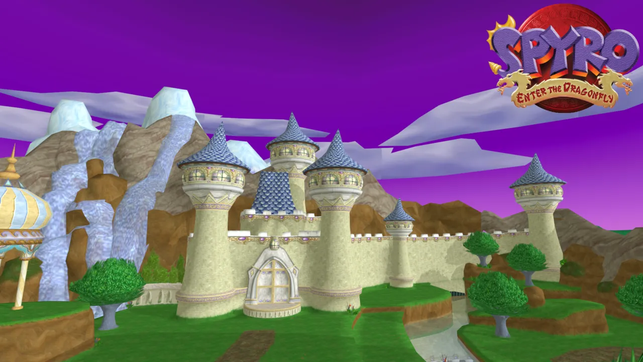 Backdrop artwork for Spyro: Enter the Dragonfly