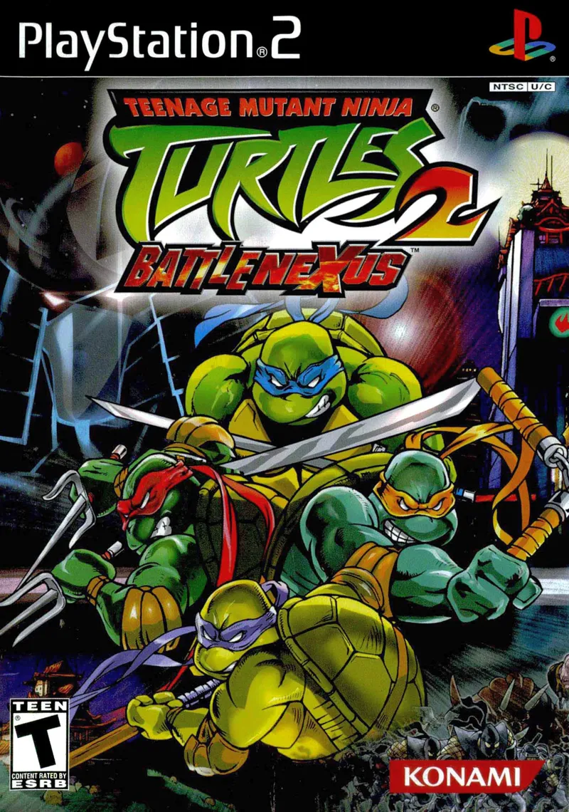 Backdrop artwork for Teenage Mutant Ninja Turtles 2: Battle Nexus