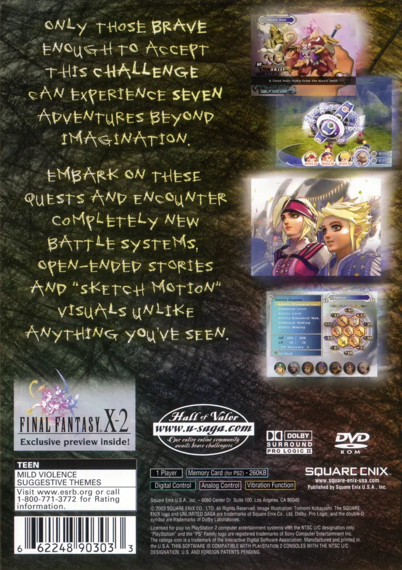 Unlimited Saga box back