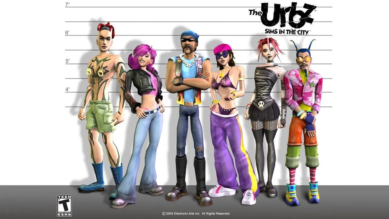 Backdrop artwork for The Urbz: Sims in the City