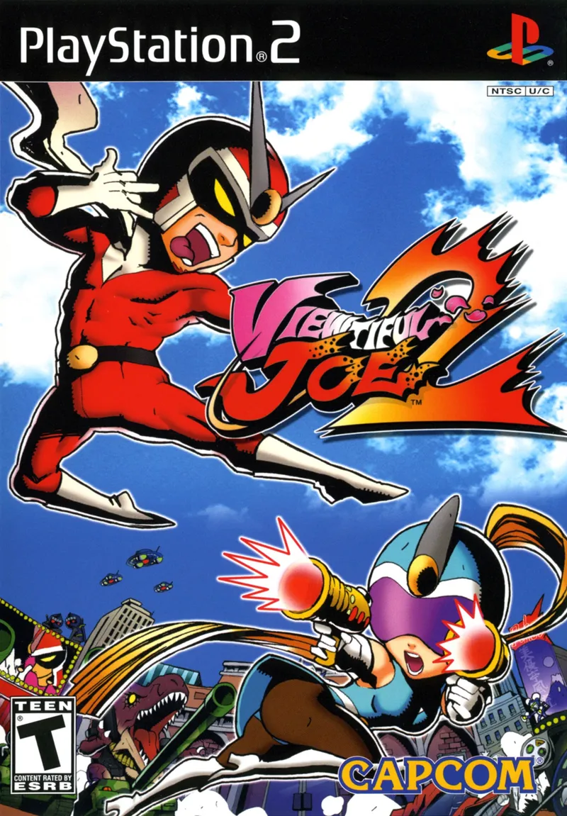 Viewtiful Joe 2 cover art for Sony Playstation 2