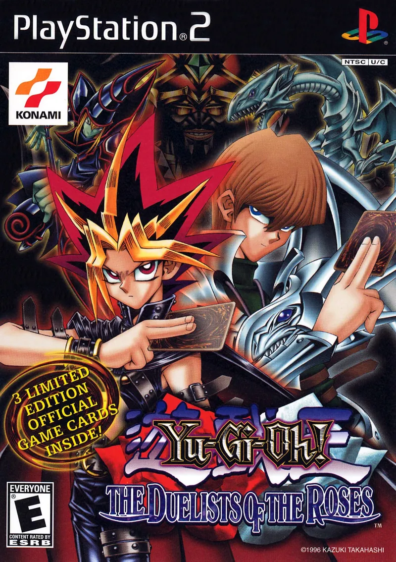 Yu-Gi-Oh! The Duelists of the Roses cover art for Sony Playstation 2