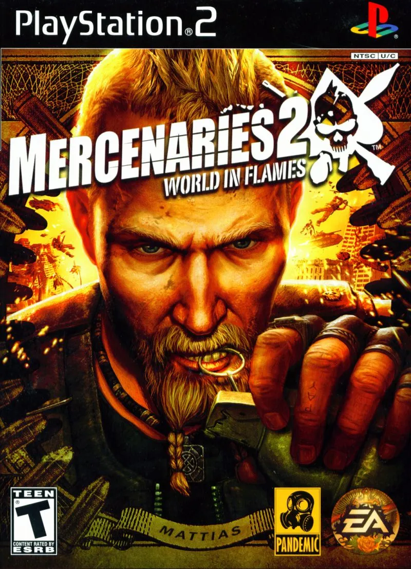 Mercenaries 2: World in Flames box art