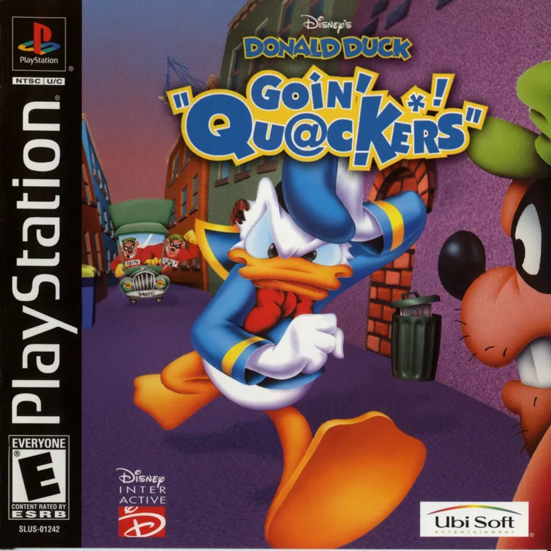 Disney's Donald Duck: Goin' Quackers box art