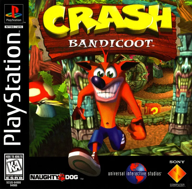 Crash Bandicoot box art