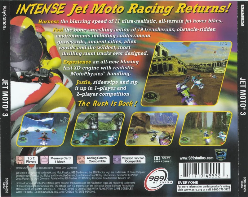 Jet Moto 3 box back