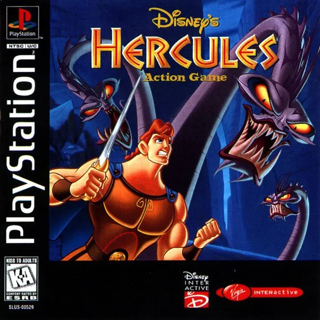 Hercules Action Game box art