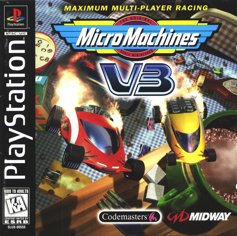 Micro Machines V3 box art