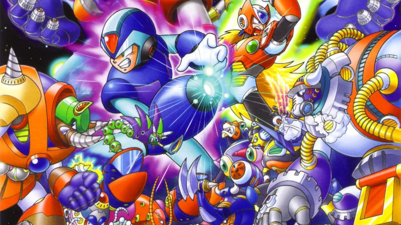 Backdrop artwork for Mega Man X3