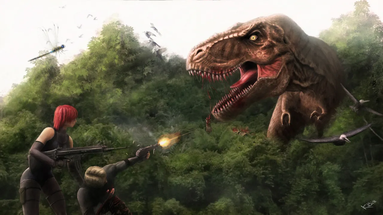 Backdrop artwork for Dino Crisis 2