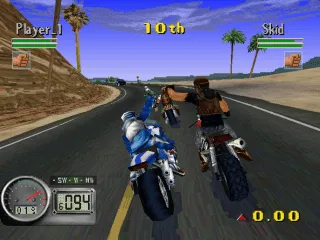 Road Rash 3D screenshot