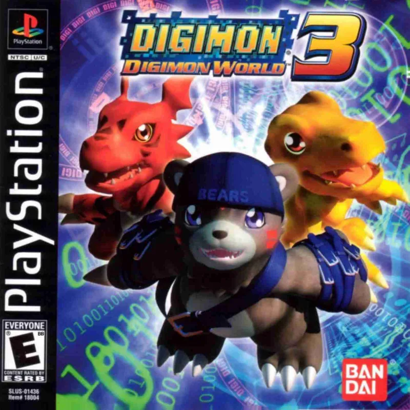 Digimon World 3 box art