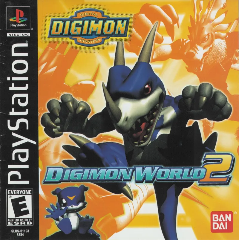 Digimon World 2 box art