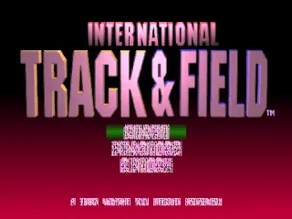 International Track & Field screenshot