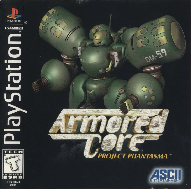 Armored Core: Project Phantasma box art