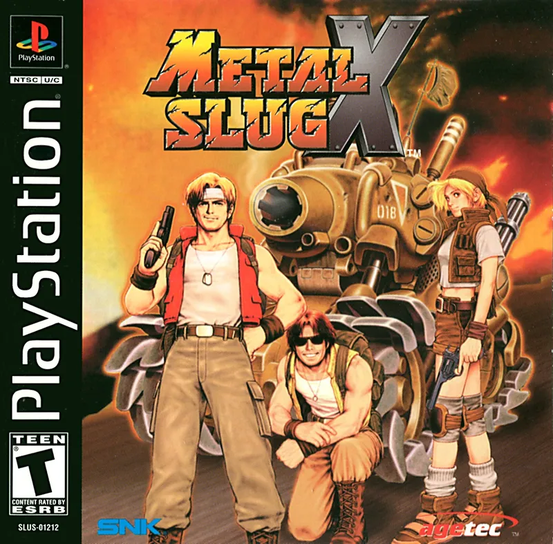 Metal Slug X box art
