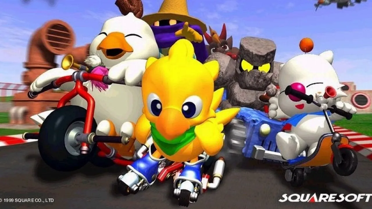 Backdrop artwork for Chocobo Racing