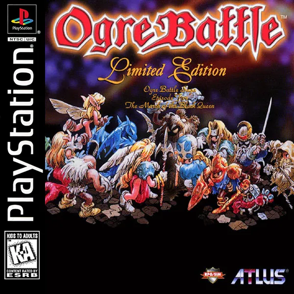 Ogre Battle: Limited Edition box art