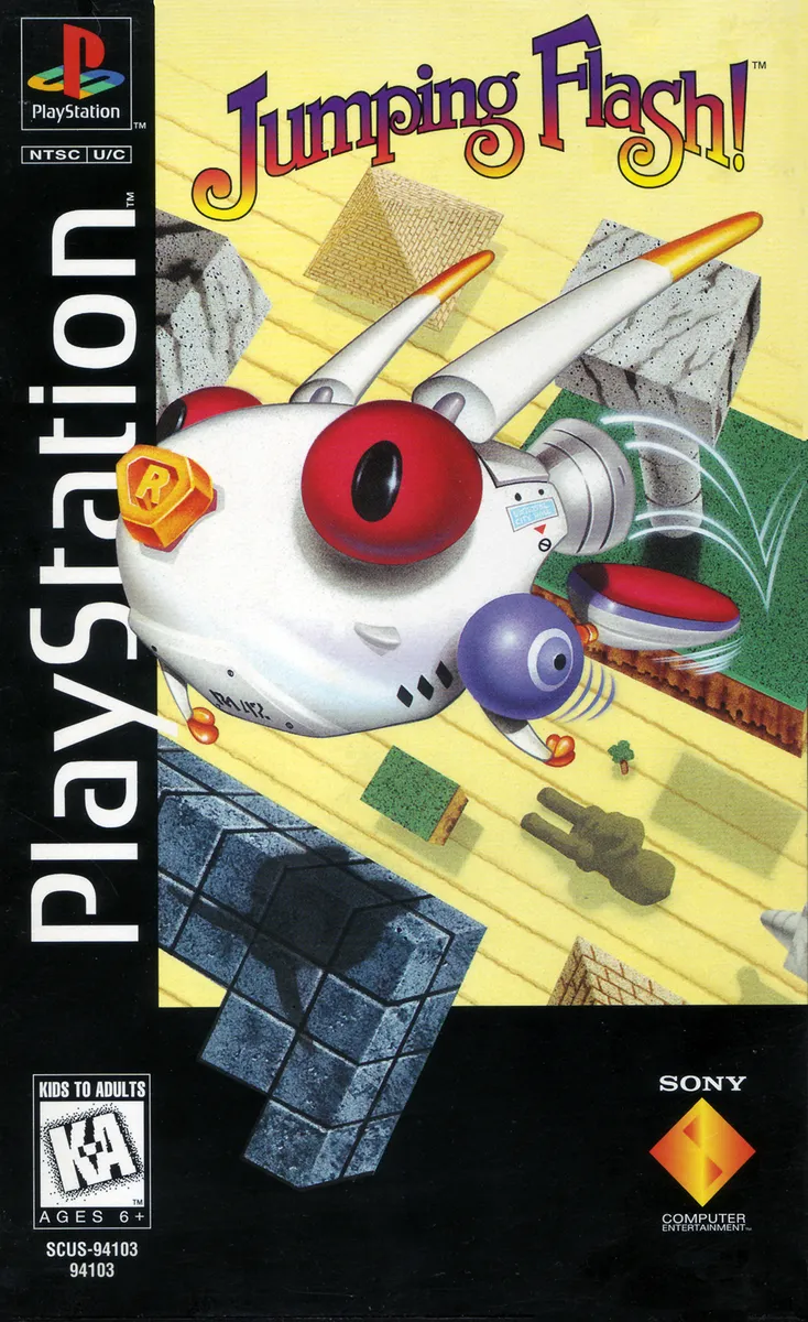 Jumping Flash! box art