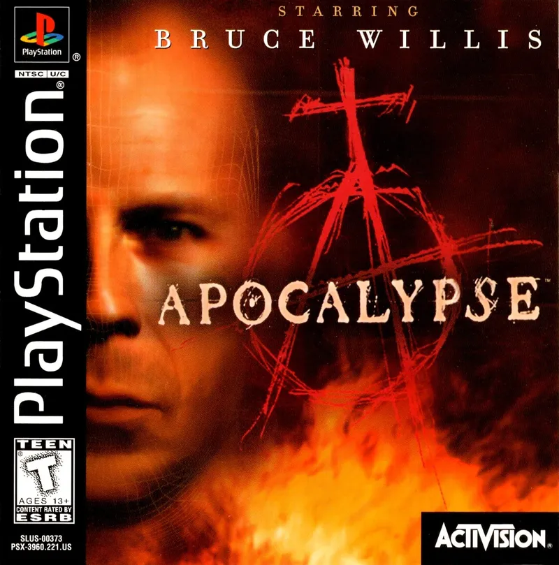 Apocalypse cover art for Sony Playstation