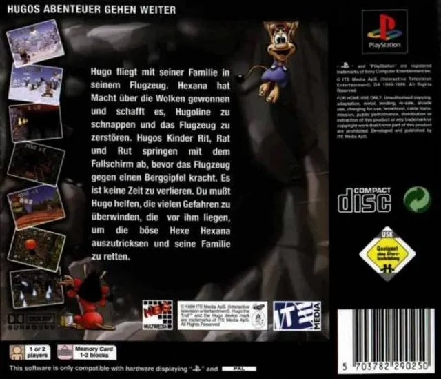 Hugo 2 box back