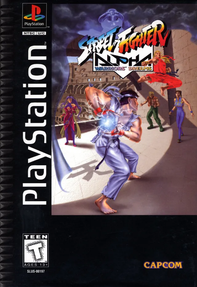 Street Fighter Alpha: Warriors' Dreams box art