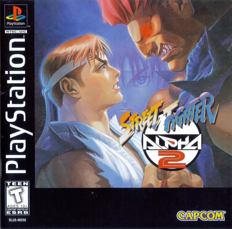 Street Fighter Alpha 2 box art