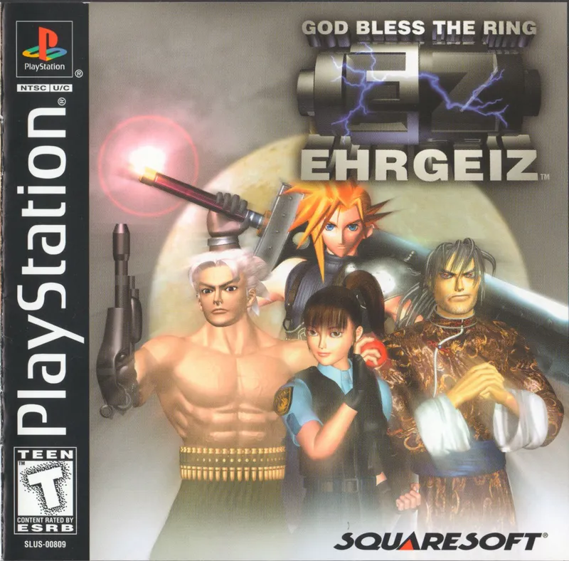 Ehrgeiz: God Bless the Ring box art