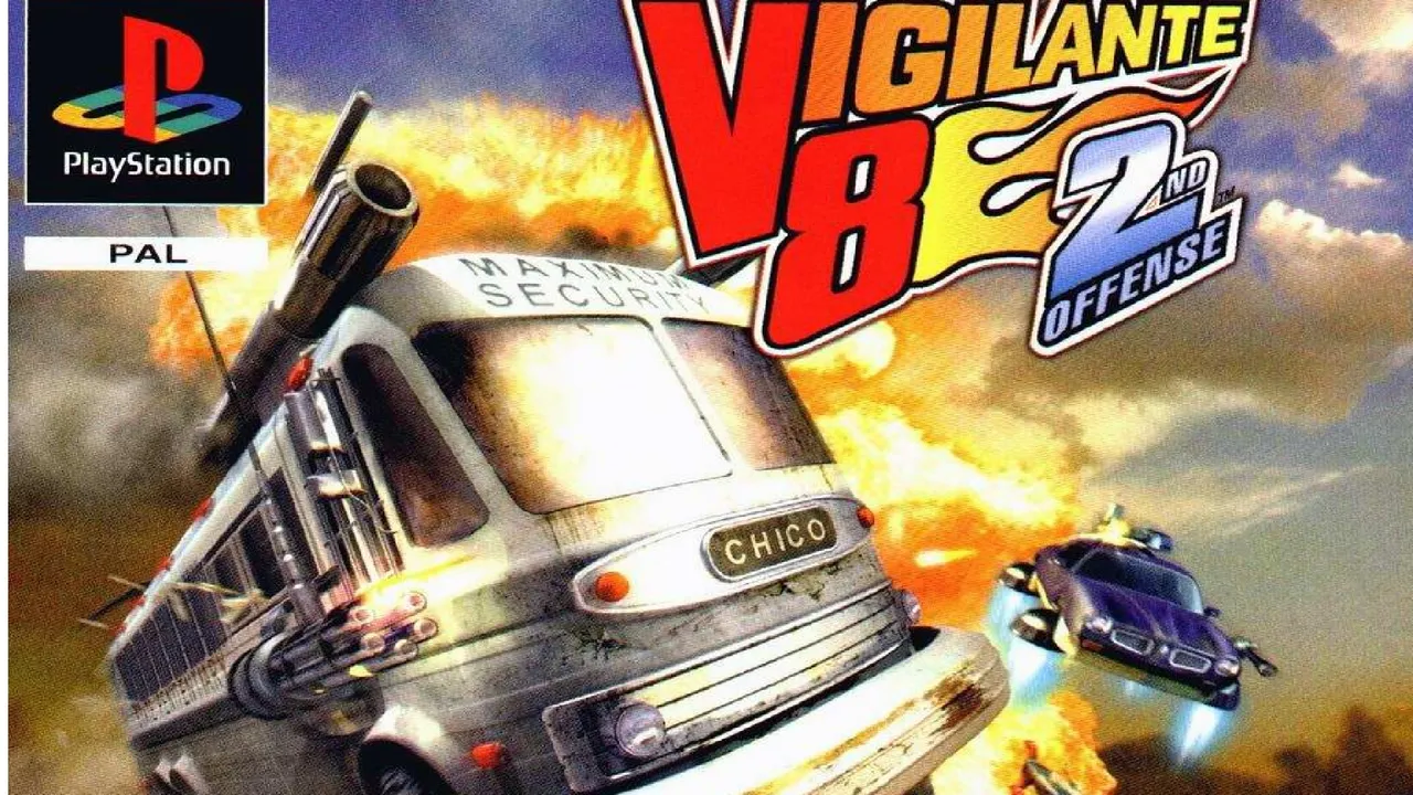 Backdrop artwork for Vigilante 8