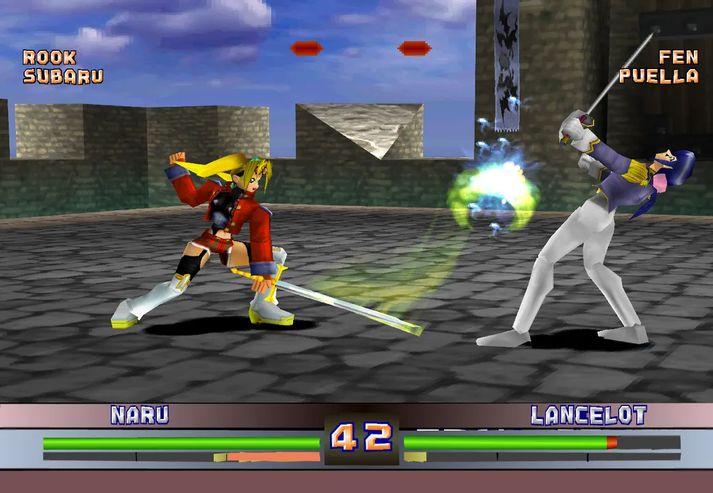 Backdrop artwork for Toshinden 4