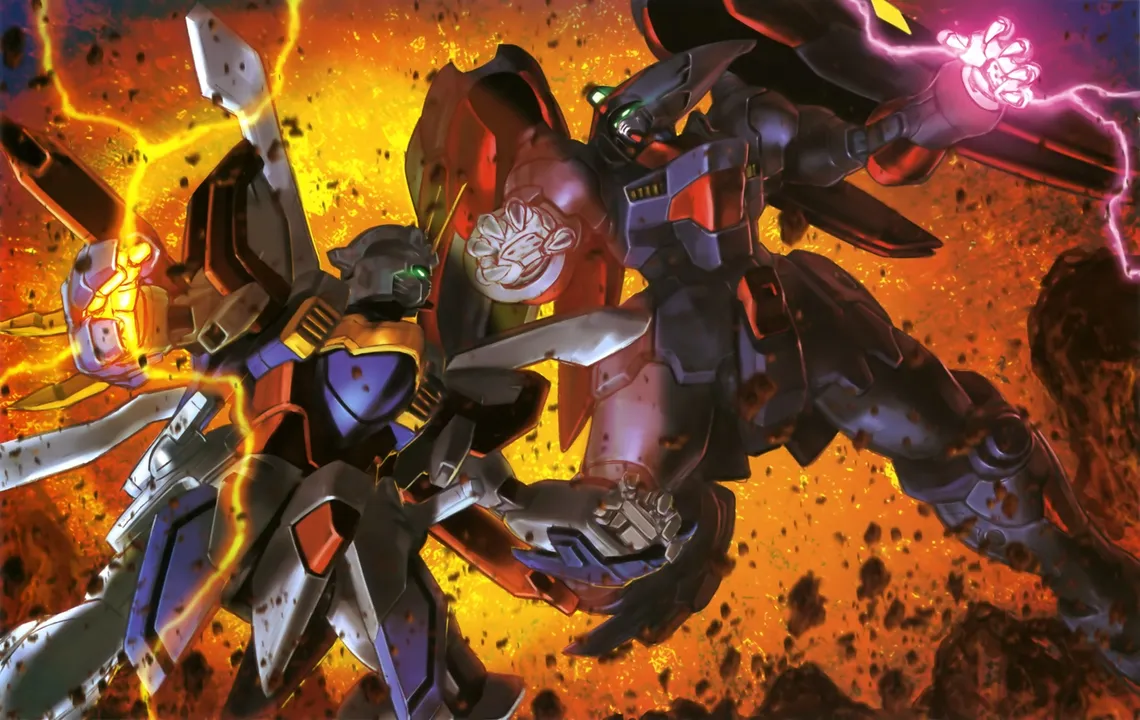 Backdrop artwork for Gundam Battle Assault 2