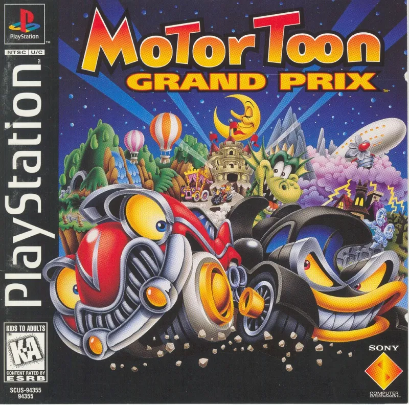 Motor Toon Grand Prix box art