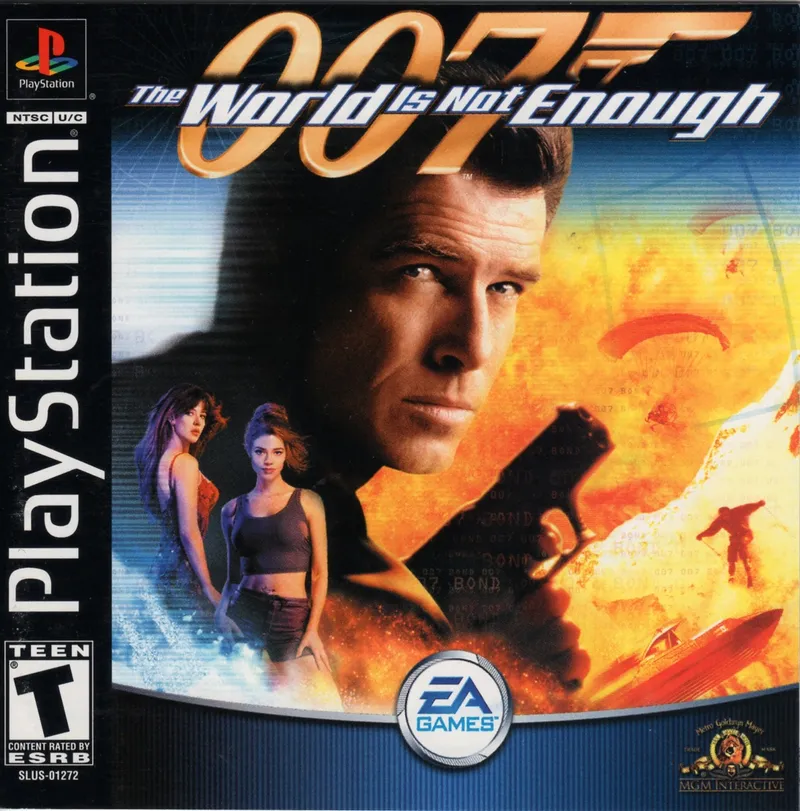 007: The World Is Not Enough cover art for Sony Playstation