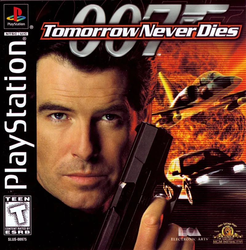 007: Tomorrow Never Dies cover art for Sony Playstation