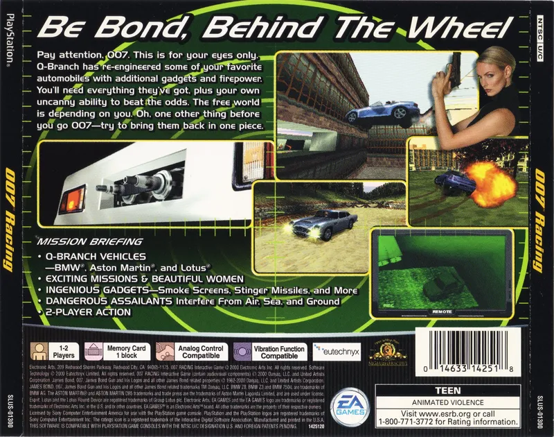 007 Racing box back