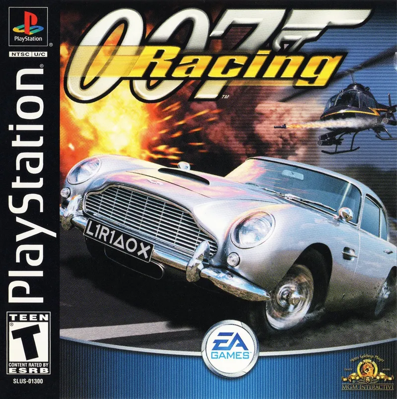 007 Racing cover art for Sony Playstation