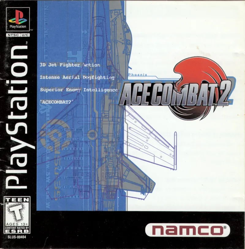 Ace Combat 2 cover art for Sony Playstation