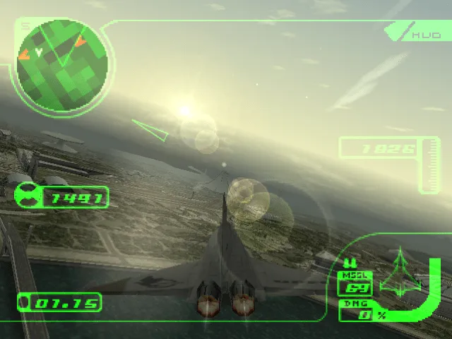 Ace Combat 3: Electrosphere screenshot