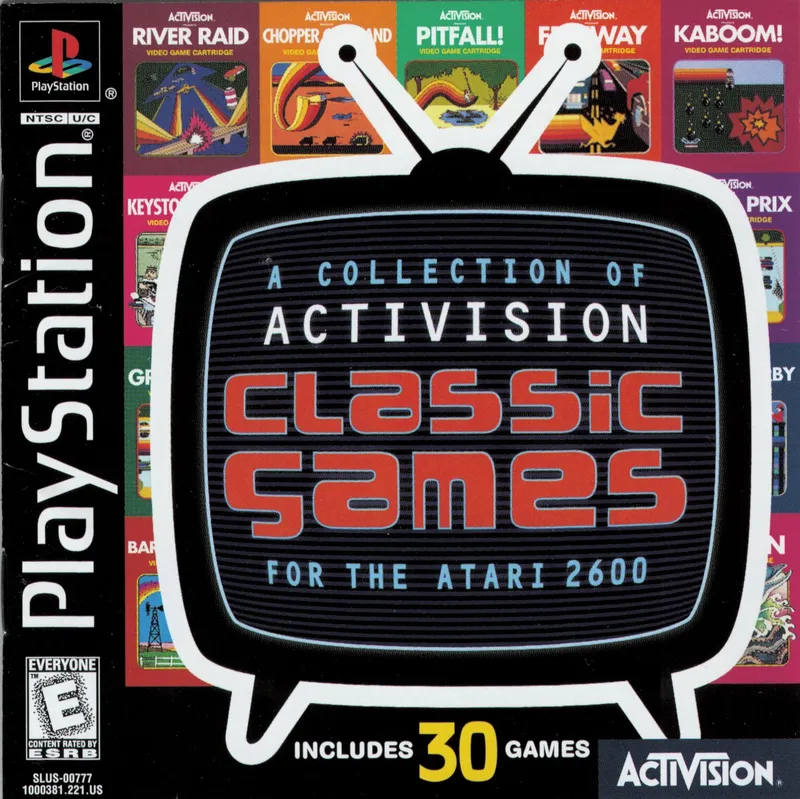 Activision Classics cover art for Sony Playstation