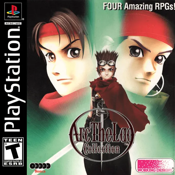 Arc the Lad Collection cover art for Sony Playstation
