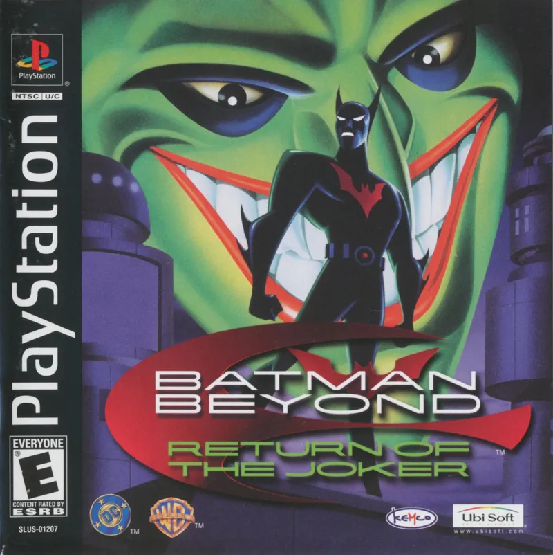 Batman Beyond: Return of the Joker cover art for Sony Playstation