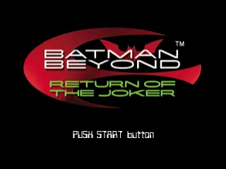 Batman Beyond: Return of the Joker screenshot