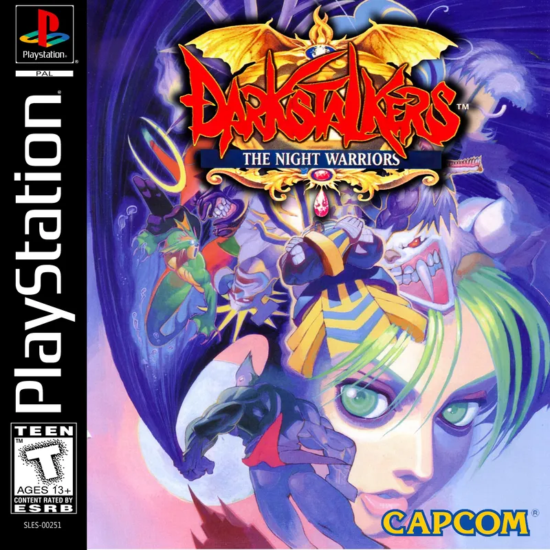Darkstalkers: The Night Warriors box art