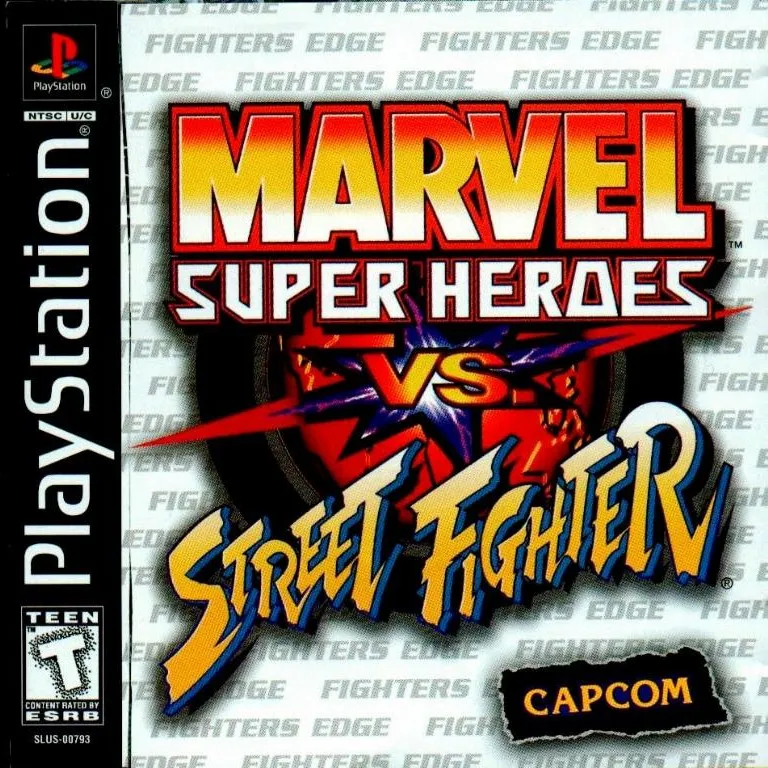 Marvel Super Heroes vs. Street Fighter box art