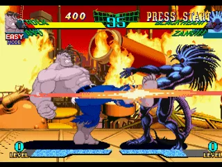 Marvel Super Heroes vs. Street Fighter screenshot
