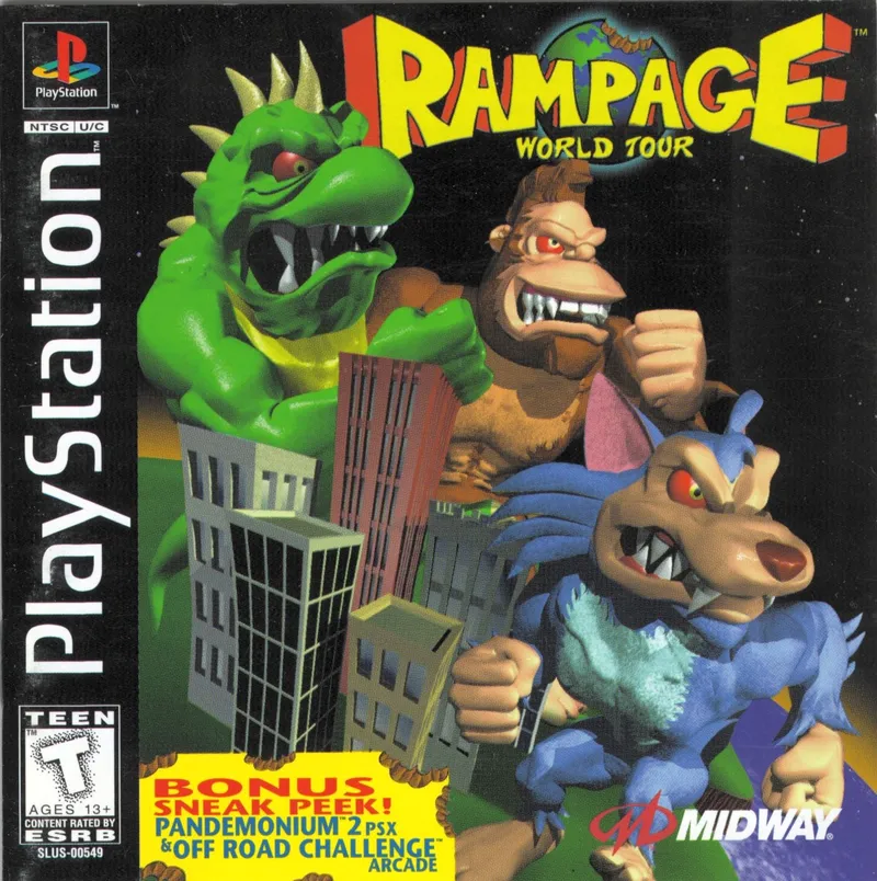 Rampage World Tour box art