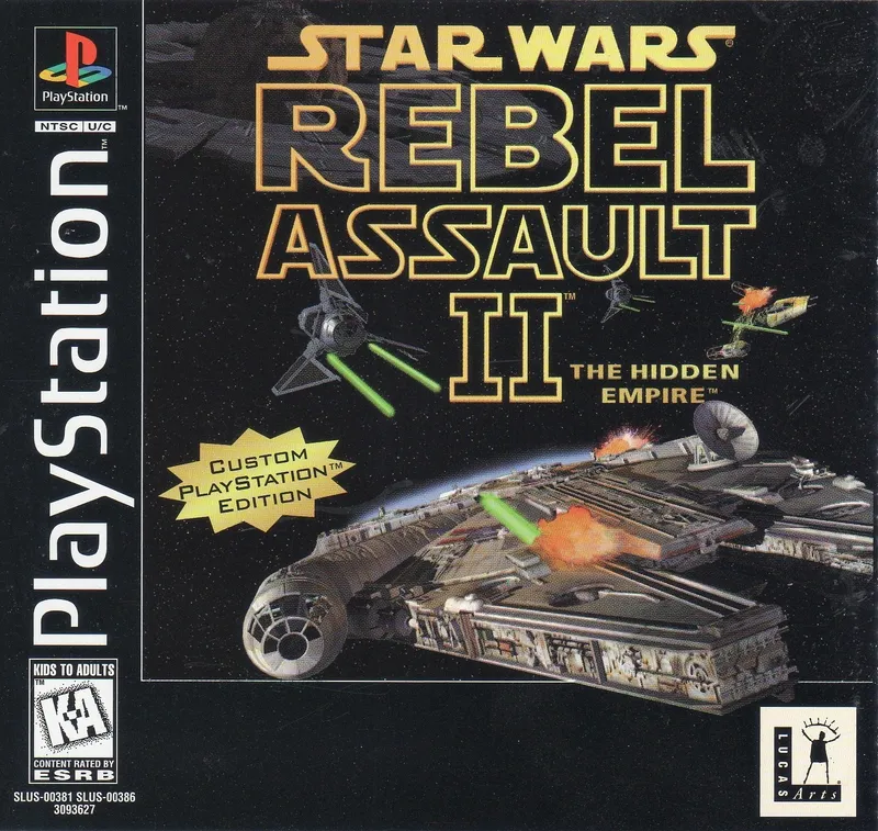 Star Wars: Rebel Assault II: The Hidden Empire box art